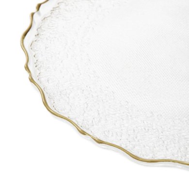 Тарілка Homla LISALA 21 см Прозорий - 3 Тарілка Homla LISALA 21 см Прозорий 217716 фото - 3