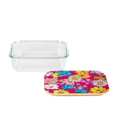 Контейнер Homla BAMBOU SUMMER 1050 мл Принт 227179 фото - 3