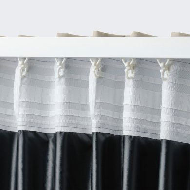 IKEA Штора BENGTA 210х300 см Бежевый (ИКЕА БЕНГТА) 30602090 фото - 4