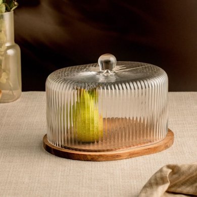 Сервировочная доска с крышкой Homla BARDO 27 см Дерево 242136 фото - 6