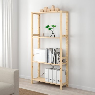 IKEA Стеллаж IVAR Дерево (ИКЕА ИВАР) 29403845 фото - 4