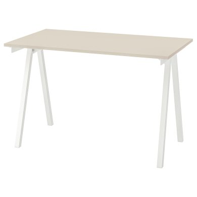 IKEA Письменный стол TROTTEN Бежевый (ИКЕА ТРОТТЕН) 49434389