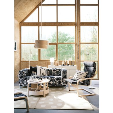 IKEA Килим BOGENSE 133x195 см Бежевий (ИКЕА БОГЕНСЕ) 20527058 фото - 3