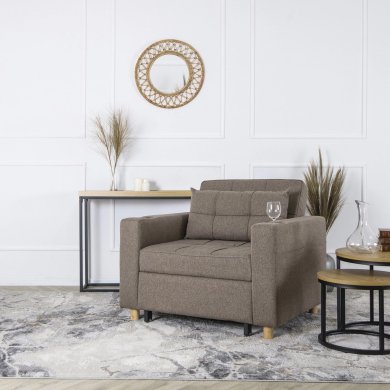 Крісло м'яке розкладне Mebel Elit American SOLOR Бежевий ME.SOLOR/BZ/T/FW фото - 20