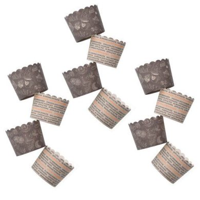 Формочки для маффинов Duka Cookie | Коричневый / Принт 2220327 фото - 3