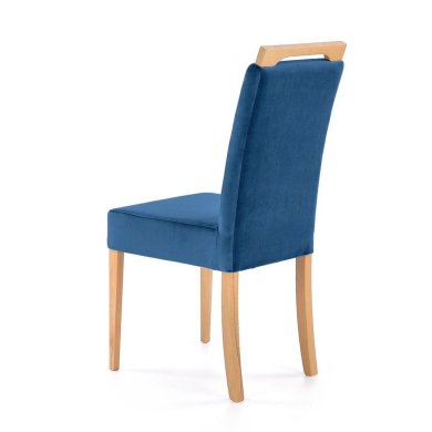 Обеденный стул Halmar CLARION 3 Синий V-PL-N-CLARION-DĄB MIODOWY-MONOLITH77 фото - 2