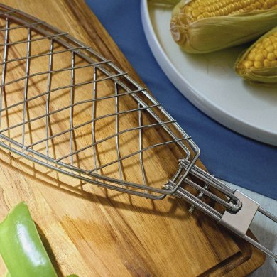 Решітка для барбекю Homla EASY GRILL 55х13 см Сріблястий - 7 Решітка для барбекю Homla EASY GRILL 55х13 см Сріблястий 230066 фото - 7