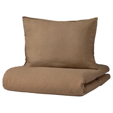 IKEA Комплект постільної білизни DYTAG 150x200 см Бежевый (ИКЕА ДИТАГ) 30518888