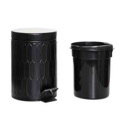 Відро для сміття Homla JOVE 3 л Чорний - 4 Відро для сміття Homla JOVE 3 л Чорний 226990 фото - 4
