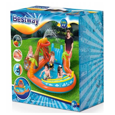 Надувной детский бассейн Bestway 53069 265х265 см Разноцветный BES53069 фото - 8