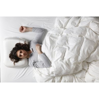IKEA Ергономічна подушка KLUBBSPORRE 44х56 см Білий (ИКЕА КЛУББСПОРРЕ) 00446096 фото - 26
