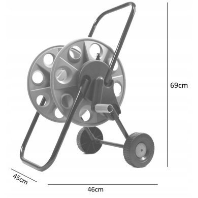 Тележка для садового шланга Garden Line Зеленый LAR1280 фото - 5