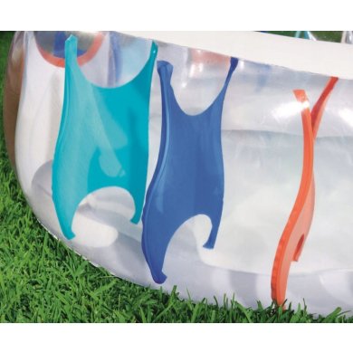 Надувний дитячий басейн Bestway 54066 229х152х51 см Білий BES54066 фото - 3