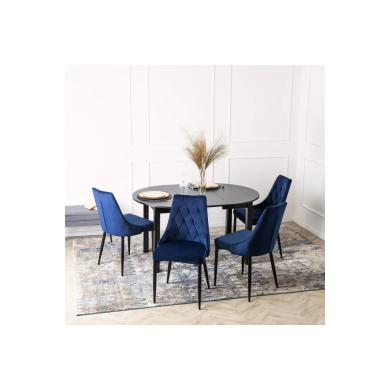 Обеденный стул Mebel Elit CORK Welur Синий ME.CORK/GR/V/K фото - 8