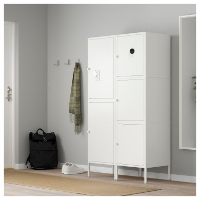 IKEA Комбинация шкафов HALLAN (ИКЕА HÄLLAN) 99249520 фото - 7