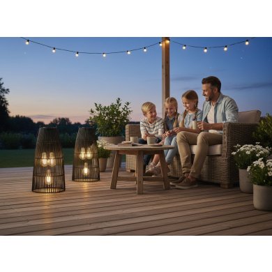 Декоративный светильник на солнечной батарее Garden Line LAP0206 Черный LAP0206 фото - 2