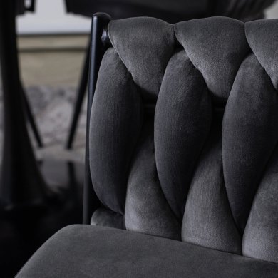 Обеденный стул Mebel Elit EMPOLI Welur Серый - 10 Обеденный стул Mebel Elit EMPOLI Welur Серый ME.EMPOLI/P/V/K фото - 10