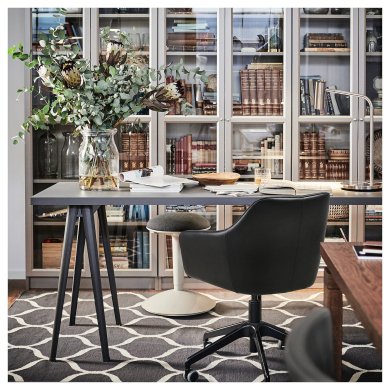 Офисные кресла TOSSBERG/LANGFJALL Черный - 4 IKEA Офисные кресла TOSSBERG/LANGFJALL Черный (ИКЕА ТОССБЕРГ/ЛАНГФЬЯЛЛ) 89512163 фото - 4