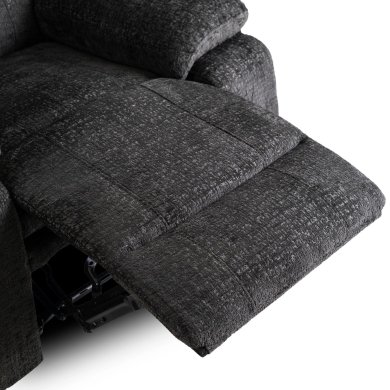 Кресло мягкое раскладное с реклайнером Mebel Elit ARTURO Welur Черный ME.ARTURO/CZ/V/FW фото - 9