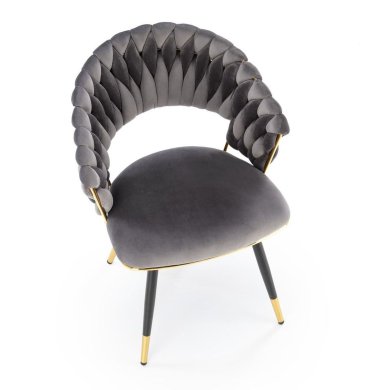 Обеденный стул Halmar K551 Пепельный - 7 Обеденный стул Halmar K551 Пепельный V-CH-K/551-KR-POPIELATY фото - 7