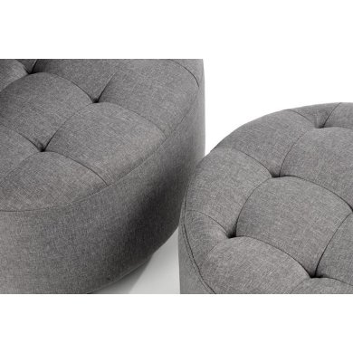 Кресло мягкое с пуфом Halmar Hampton Серый - 10 Кресло мягкое с пуфом Halmar Hampton Серый V-CH-HAMPTON-FOT фото - 10