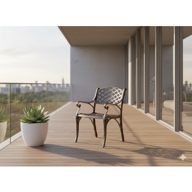 Садовый стул Garden Line MONDRICH Коричневый ATO4058 фото - 4