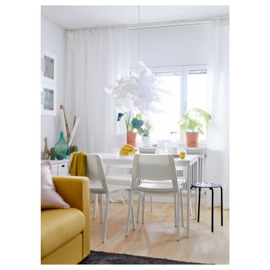 IKEA Обеденный стол MELLTORP Белый (ИКЕА МЕЛЛТОРП) 19011777 фото - 11