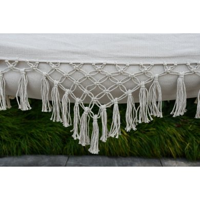 Гамак Garden Line BOHO 200x150 см Бежевый - 5 Гамак Garden Line BOHO 200x150 см Бежевый HAM3194_beige фото - 5