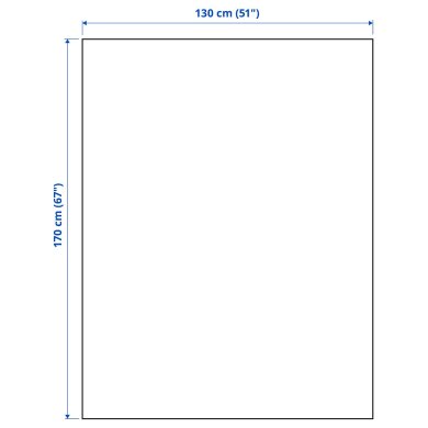 IKEA Плед DYTAG 130х170 см Зелений (ИКЕА ДИТАГИ) 50554149 фото - 6