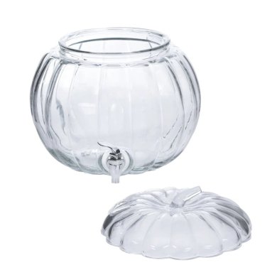 Диспенсер для напоїв Homla PUMPKIN 8 л Прозорий - 2 Диспенсер для напоїв Homla PUMPKIN 8 л Прозорий 229886 фото - 2