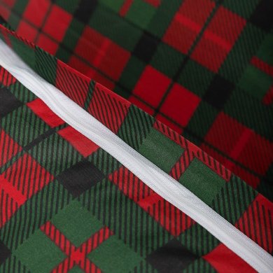 Комплект постельного белья Homla TARTAN 160x200 см Красный - 9 Комплект постельного белья Homla TARTAN 160x200 см Красный 159680 фото - 9