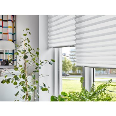 IKEA Штора-плісе SCHOTTIS 90x190 см Білий (ИКЕА SCHOTTIS) 20242282 фото - 15