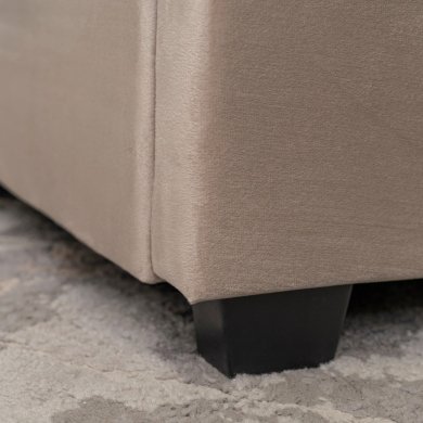 Ліжко Mebel Elit TINGA Welur 160x200 см Бежевий ME.TINGA/160/BZ/V/LOZZPOJ фото - 10