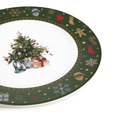 Десертная тарелка Homla KALVEN 19 см Зеленый 218876 фото - 3