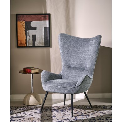 Кресло мягкое Halmar JUKON Пепельный - 2 Кресло мягкое Halmar JUKON Пепельный V-CH-JUKON-FOT-POPIEL фото - 2