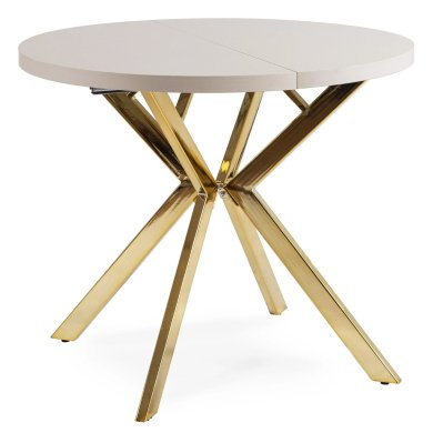 Розкладний обідній стіл Mebel Elit DORIAN Кашемір - 2 Розкладний обідній стіл Mebel Elit DORIAN Кашемір ME.DORIAN/KASZ/ZL/S фото - 2