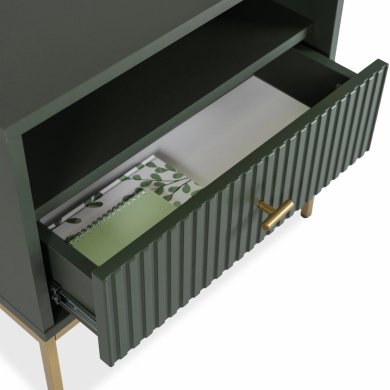 Тумба прикроватная Mebel Elit MARCOS Зеленый W.MAGGIORE/MA06/Z/N.ZL/U.ZL/SZAFKNOC фото - 6