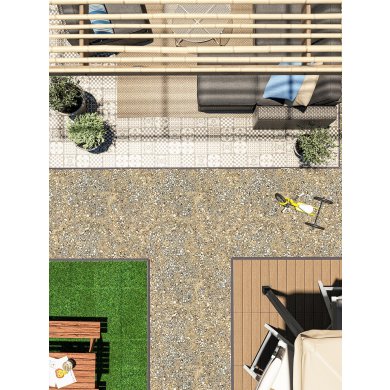 IKEA Плитка для підлоги UTLANGAN Коричневий (ИКЕА УТЛАНГАН) 70480416 фото - 3