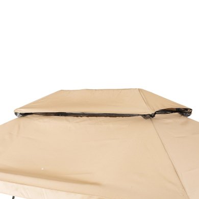 Садовые качели с москитной сеткой Mebel Elit CARMEN 237x150x256 см Бежевый ME.CARMEN/BZ/T/OGR/HUS фото - 10