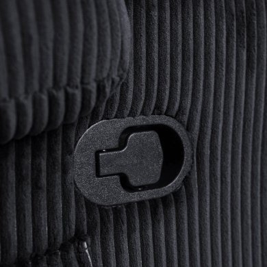 Крісло м'яке розкладне з реклайнером Mebel Elit TORRES Velvet Чорний ME.TORRES/CZ/SZTR/FW фото - 11