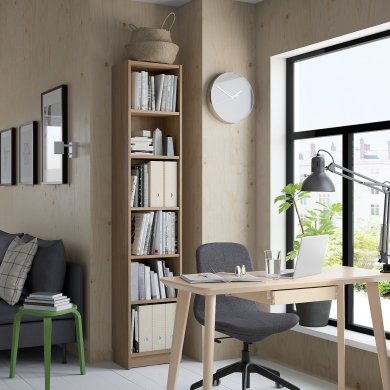 Стелаж BILLY Дуб - 4 IKEA Стелаж BILLY Дуб (ИКЕА БИЛЛИ) 60477382 фото - 4