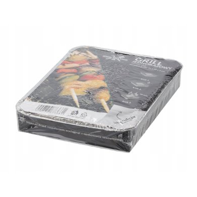 Одноразовый угольный гриль Garden Line BBQ3681 Серебристый - 10 Одноразовый угольный гриль Garden Line BBQ3681 Серебристый BBQ3681 фото - 10