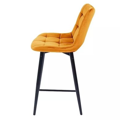 Барный стул Signal CHIC H-2 Welur Карри CHICH2VCCU фото - 3