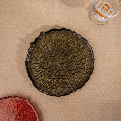 Десертная тарелка Homla VISTAN 20 см Зеленый 242319 фото - 5