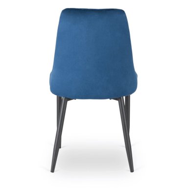 Обеденный стул Mebel Elit BARI Welur Синий ME.BARI/GR/V/K фото - 4