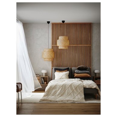 IKEA Тюль TERESIA 145x300 см 2 шт Белый (ИКЕА TERESIA) 50232333 фото - 5