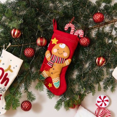 Рождественский носок для подарков Homla GEILL Разноцветный 232779 фото - 6