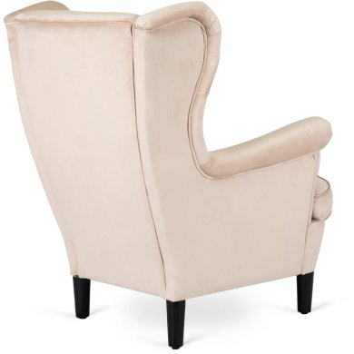 Крісло м'яке Mebel Elit KLARIS 2 Welur Бежевий ME.KLARIS2/BZ/V/FW фото - 6