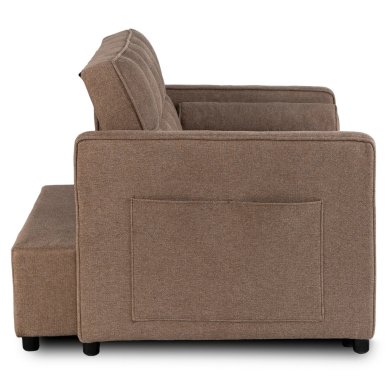 Кресло мягкое раскладное Mebel Elit CORRA Коричневый ME.CORRA/BR/T/SOF фото - 3