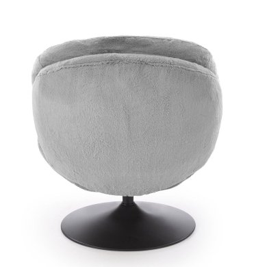 Крісло м'яке поворотне Halmar SHELL Попелястий V-CH-SHELL-FOT-POPIELATY фото - 5